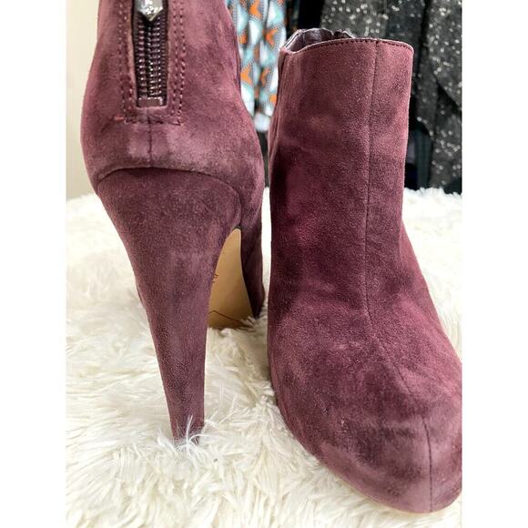 💎 HOST PICK 💎 Sam Edelman Keaton Wine Platform Bootie - Size 9 (EUC) - Picture 3 of 3